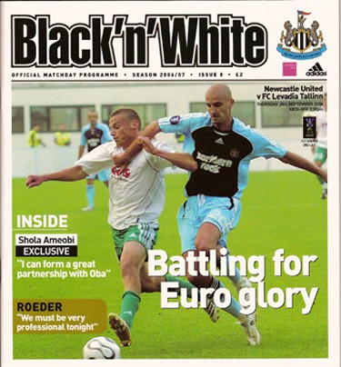 Newcastle United FC v Lantana Tallinn